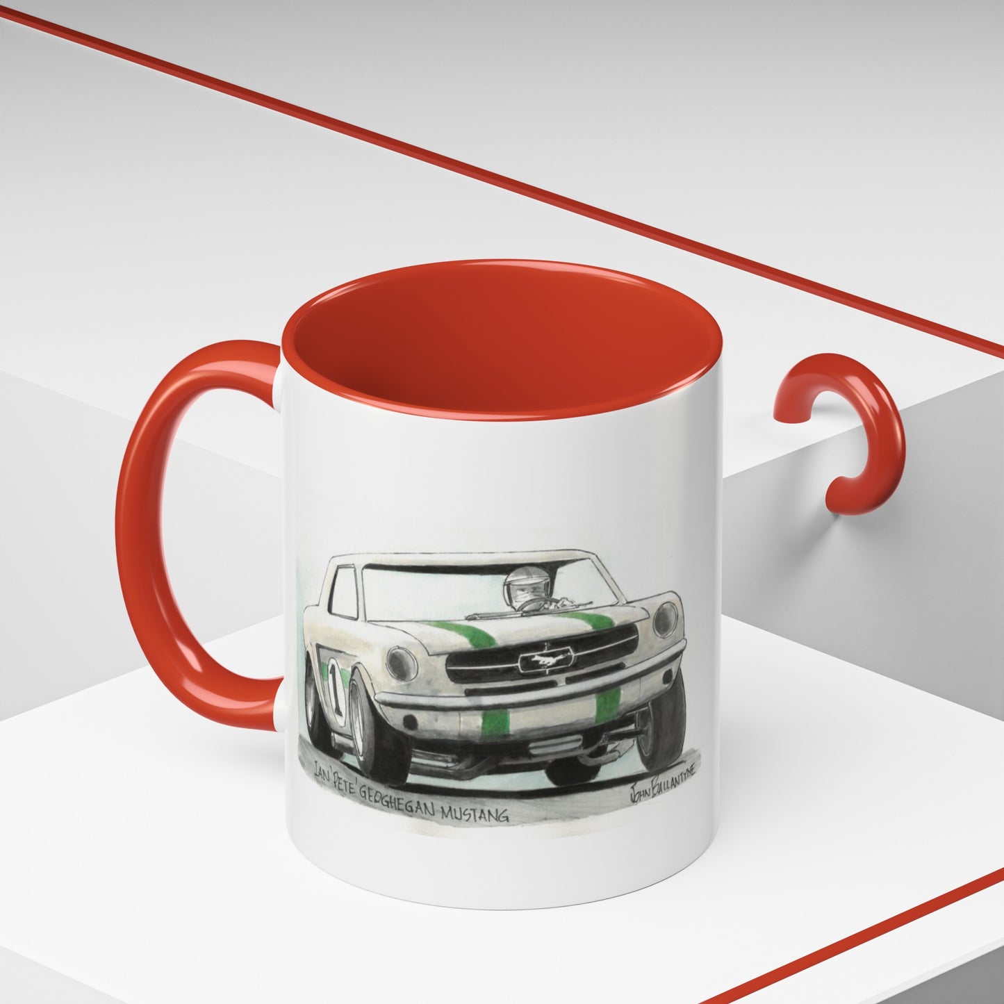 Coffee Mug – Ian "Pete" Geoghegan Mustang