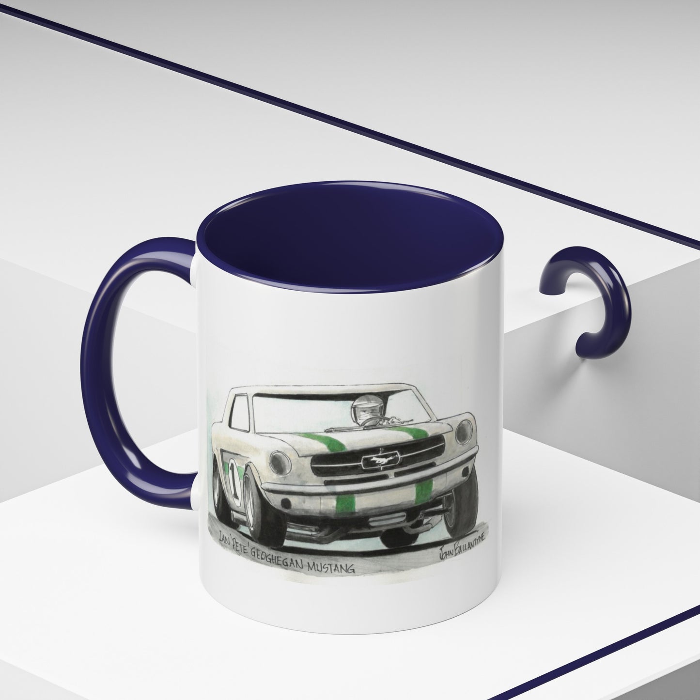 Coffee Mug – Ian "Pete" Geoghegan Mustang