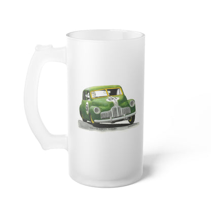 Frosted Glass Beer Mug - Spencer Martin FJ Holden
