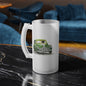 Frosted Glass Beer Mug - Spencer Martin FJ Holden