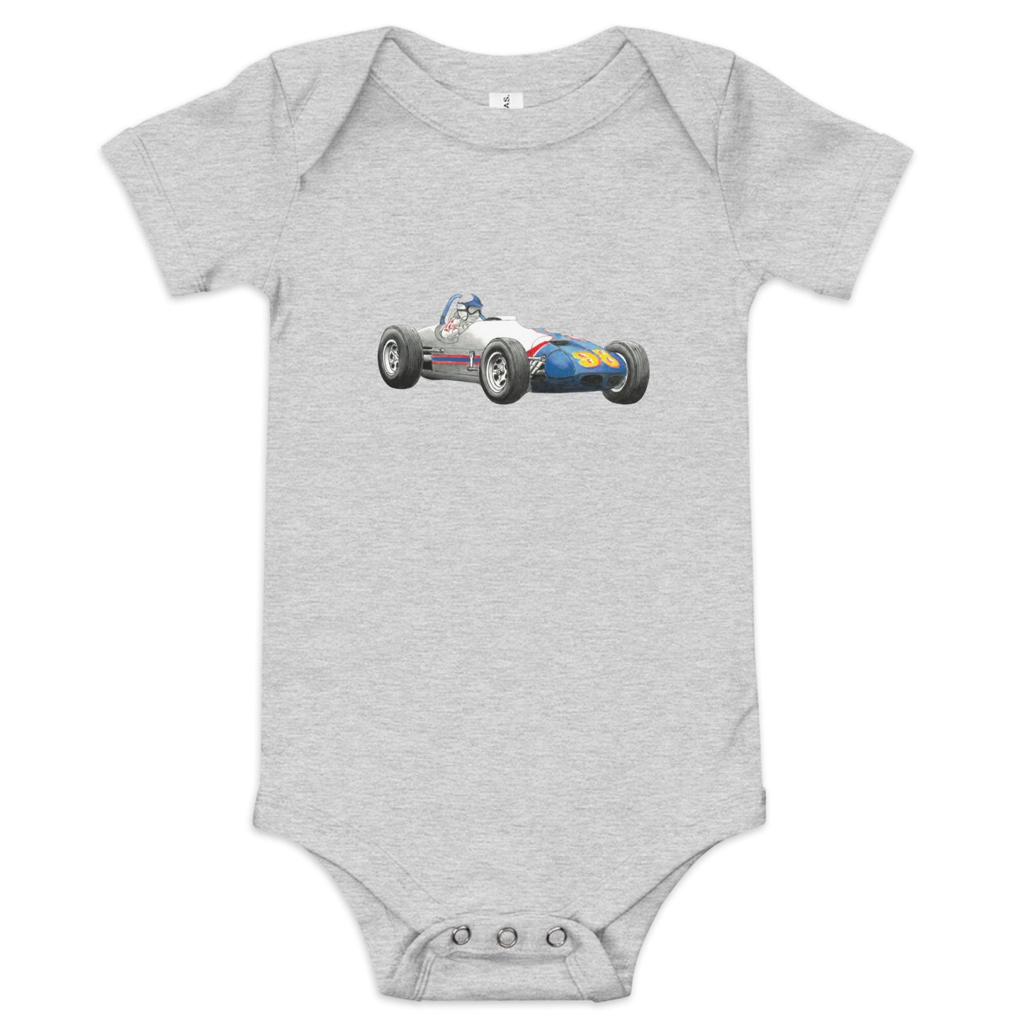 Baby short sleeve one piece - Indianapolis Roadster 1963 Agajanian Special