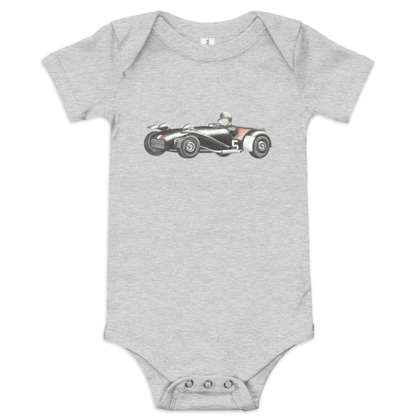 Baby short sleeve one piece – Lotus Seven 1957