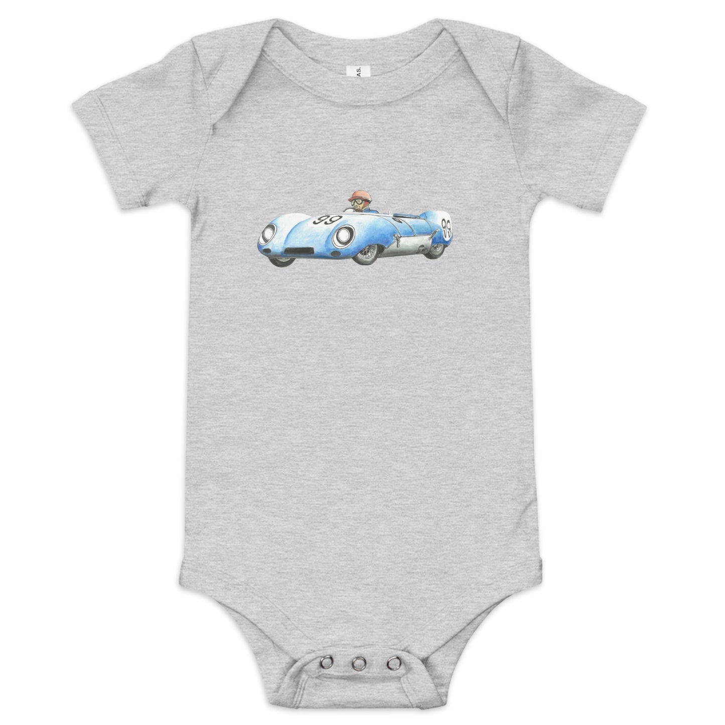 Baby short sleeve one piece – Lotus Eleven