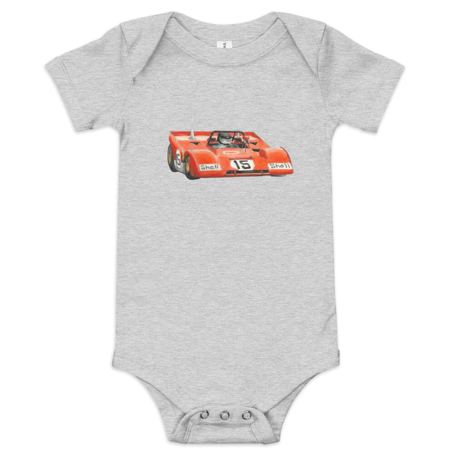 Baby short sleeve one piece – Ferrari 312P