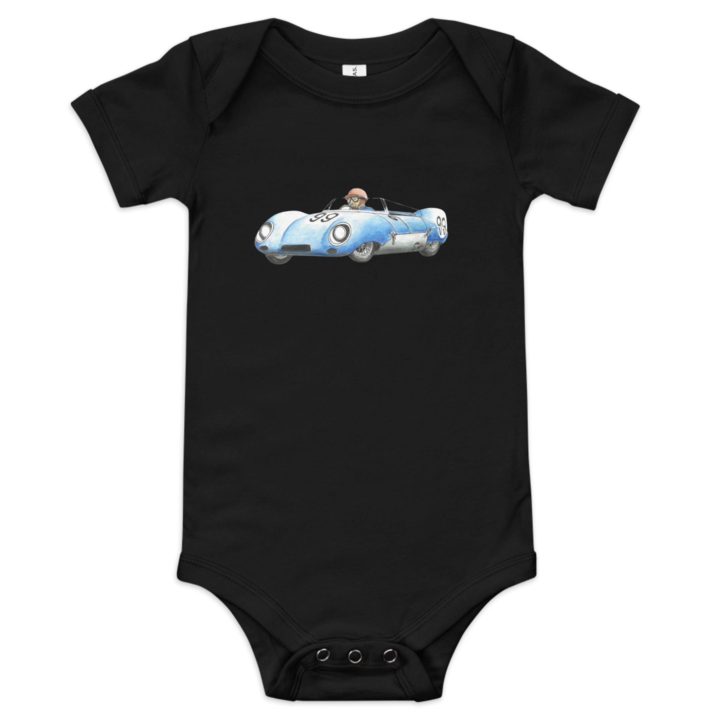 Baby short sleeve one piece – Lotus Eleven