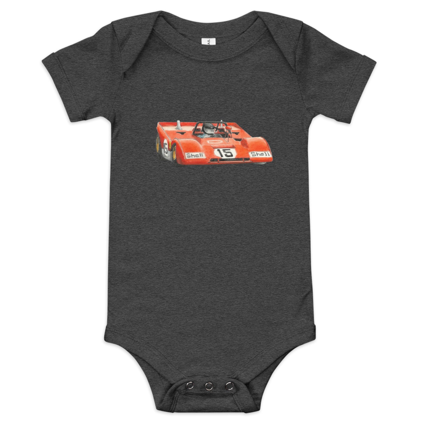 Baby short sleeve one piece – Ferrari 312P