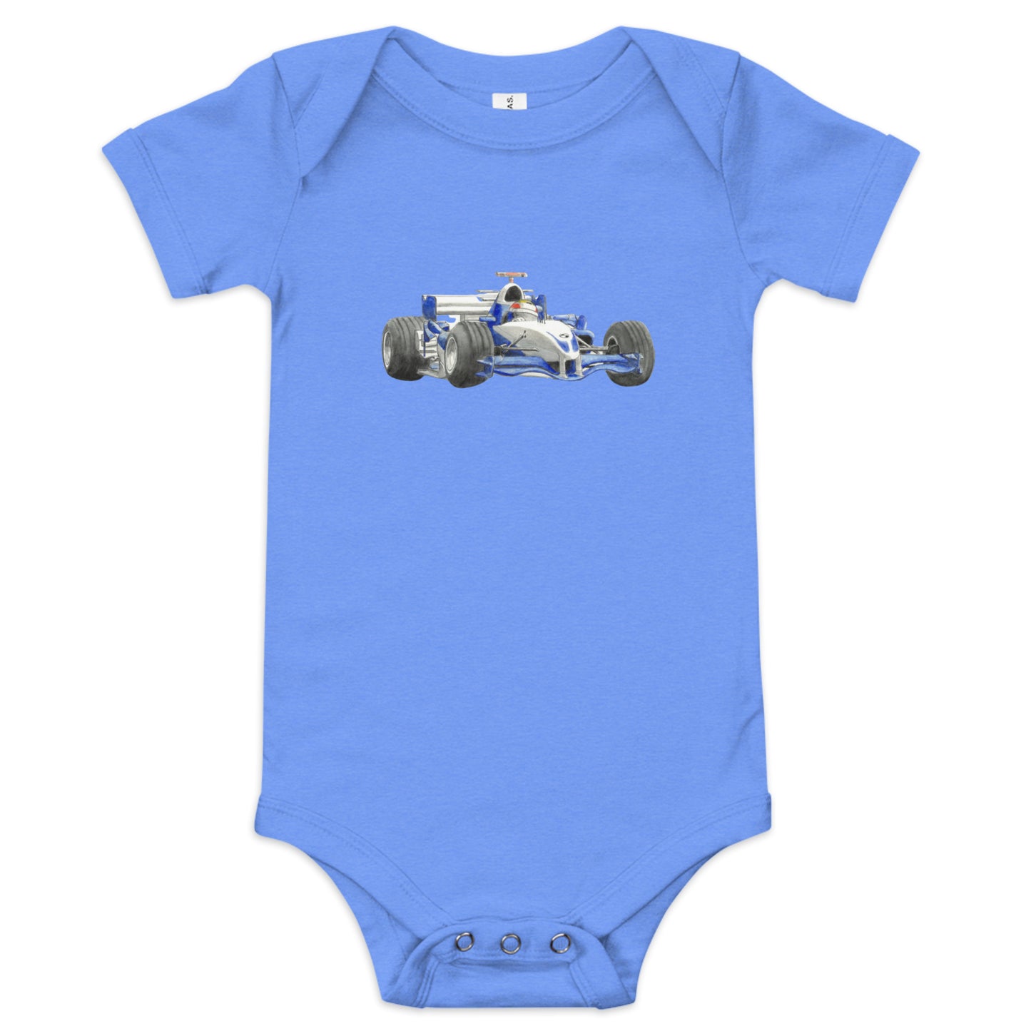 Baby short sleeve one piece – Mark Webber Williams FW29