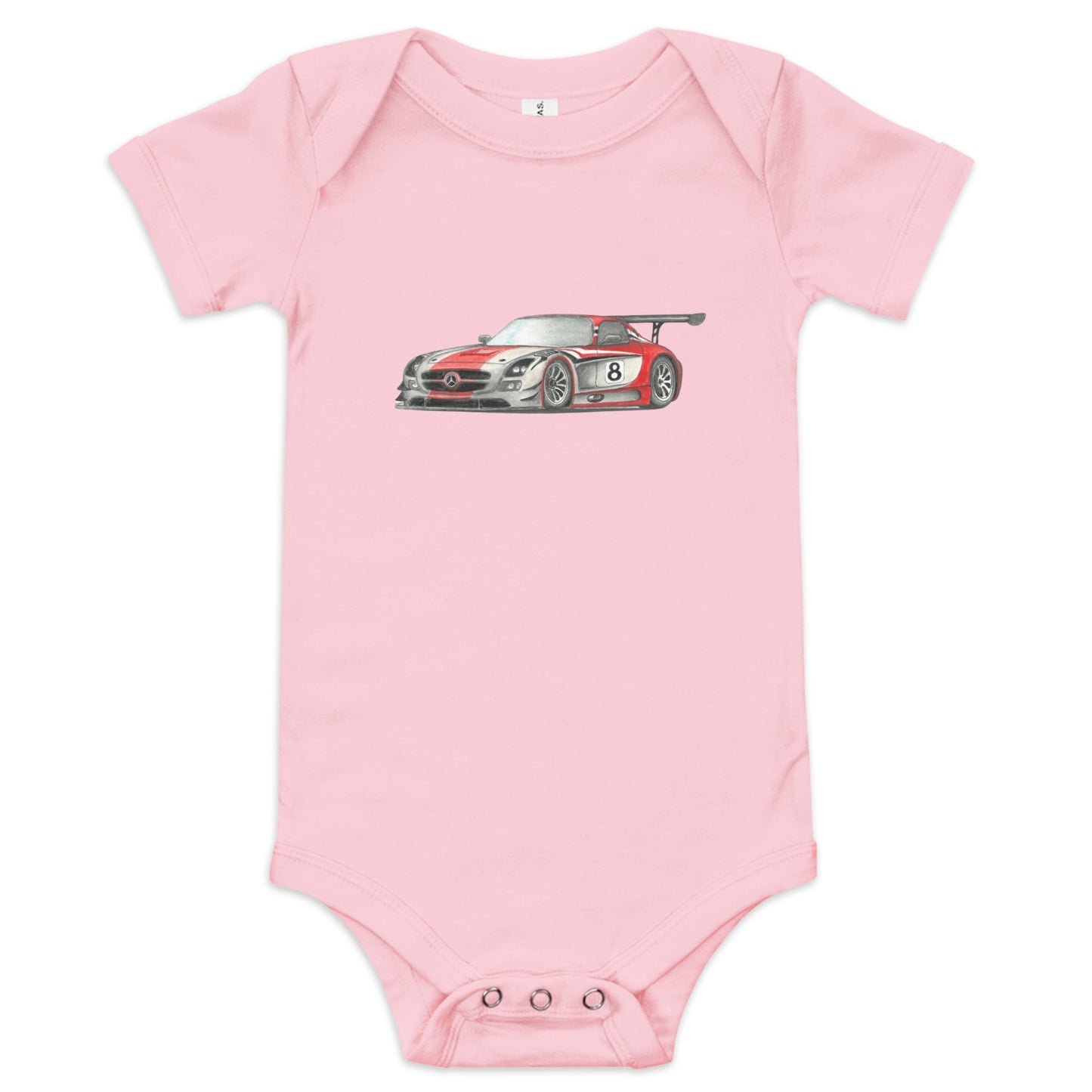 Baby short sleeve one piece - Mercedes GT3