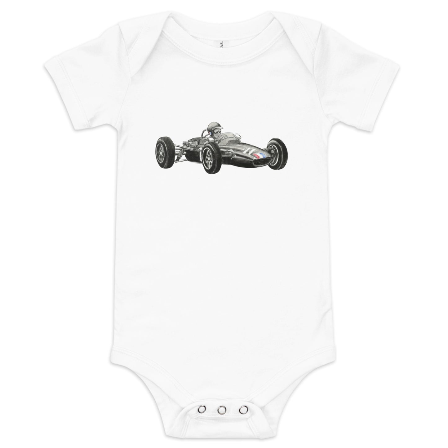 Baby short sleeve one piece – Lotus 27 1963