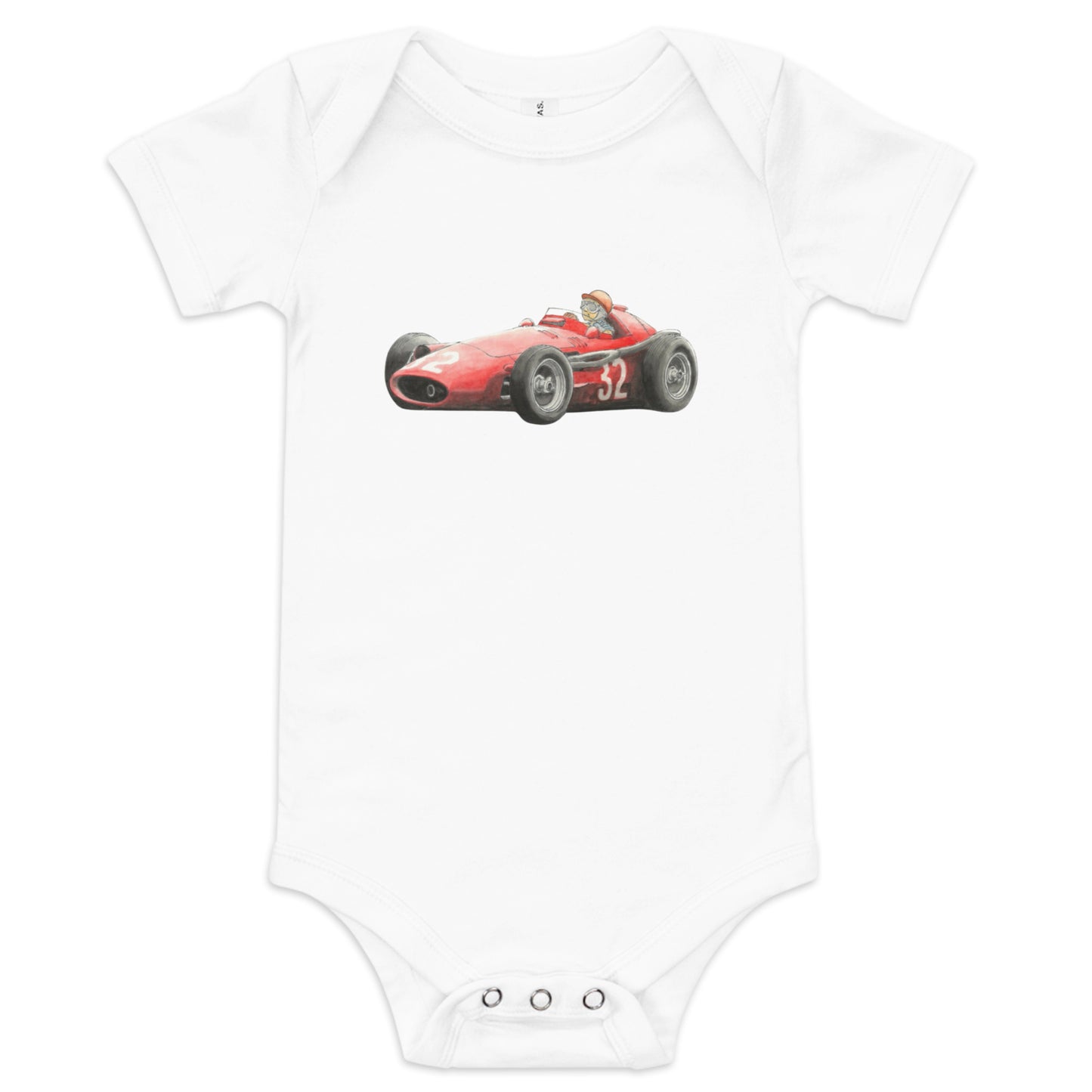 Baby short sleeve one piece – Maserati 250F