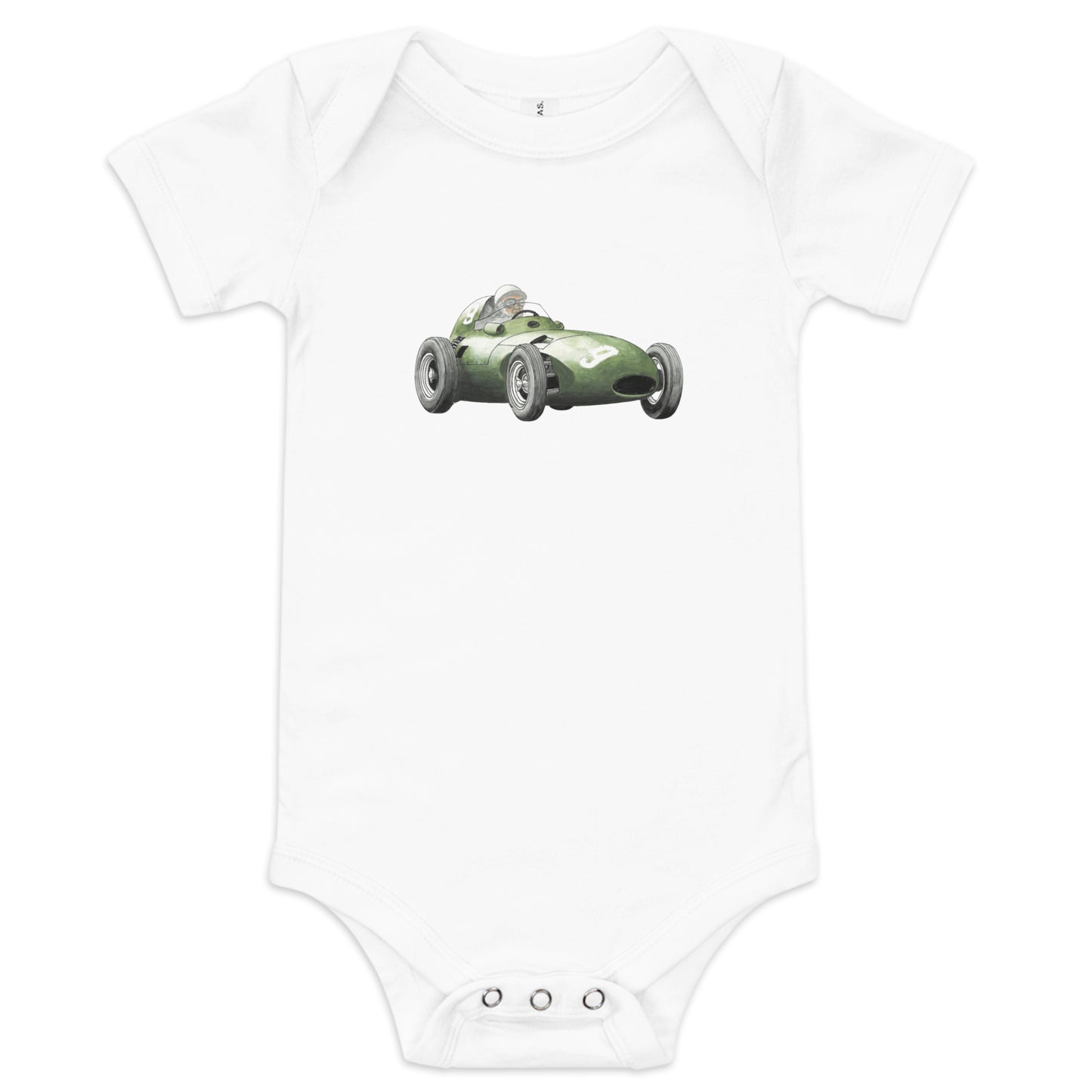 Baby short sleeve one piece – 1958 Vanwall