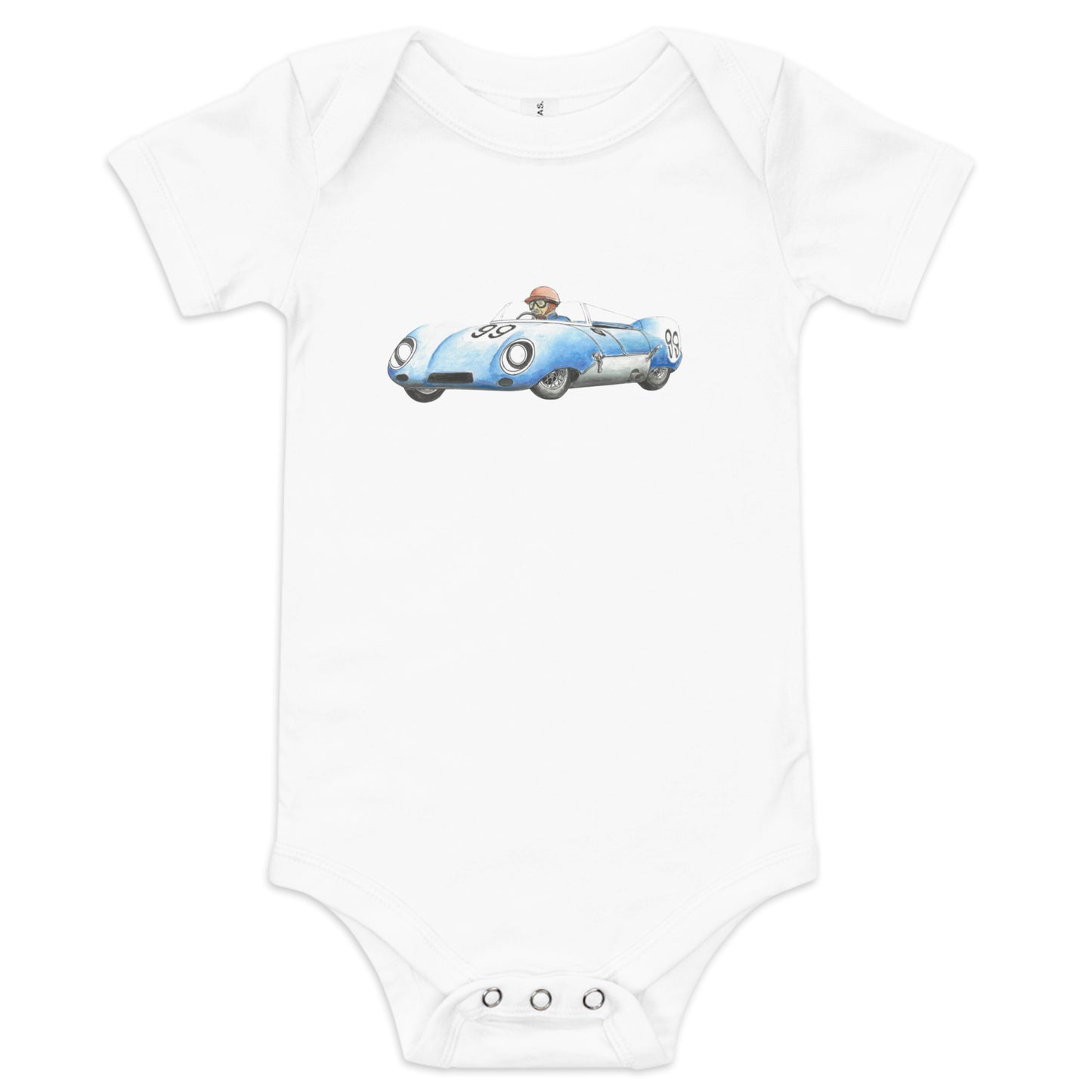 Baby short sleeve one piece – Lotus Eleven
