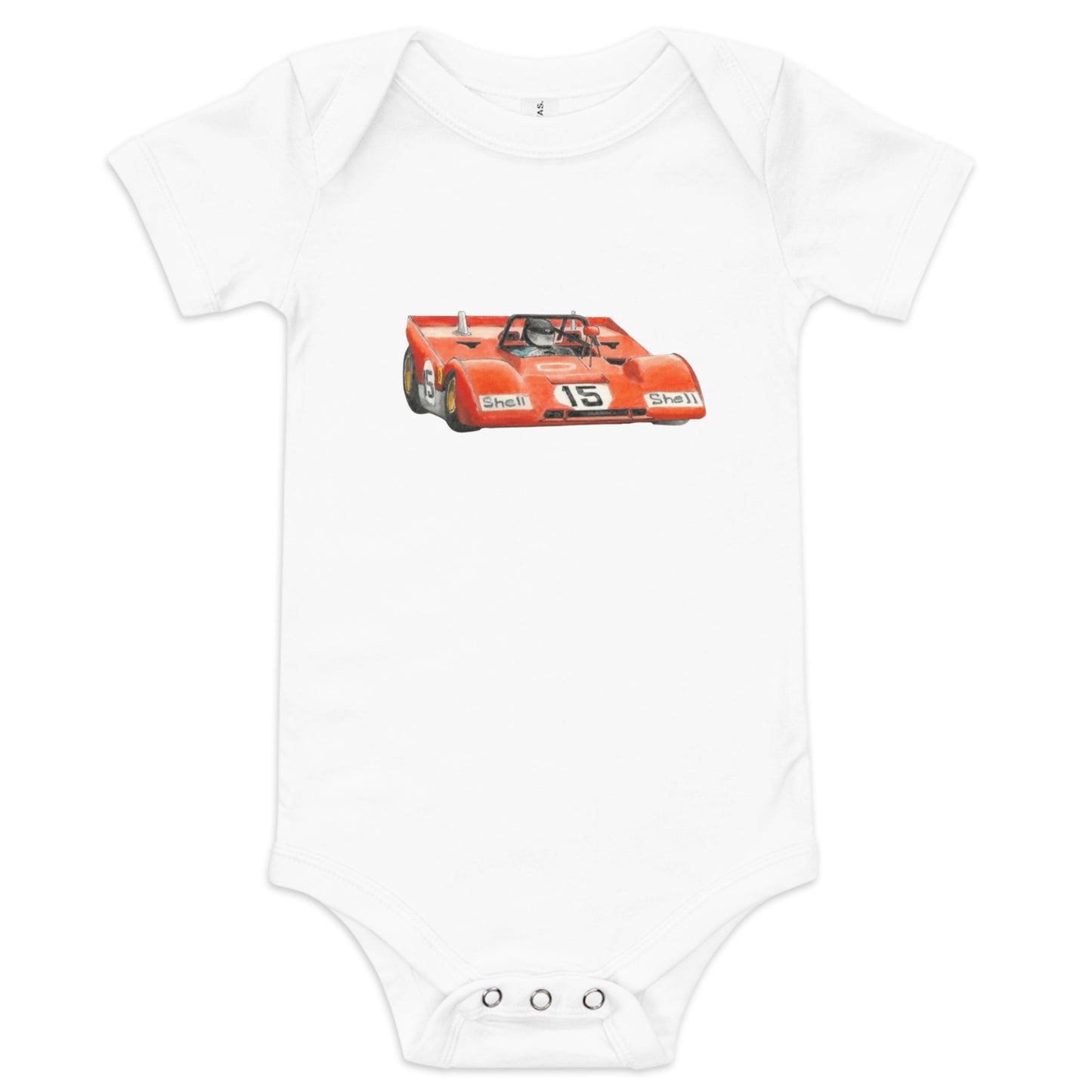 Baby short sleeve one piece – Ferrari 312P