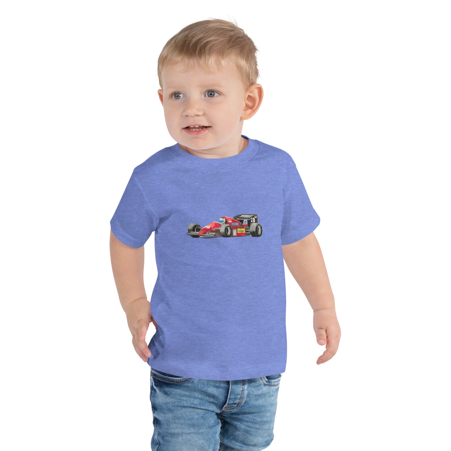 Toddler Short Sleeve Tee – Ferrari F1 1986